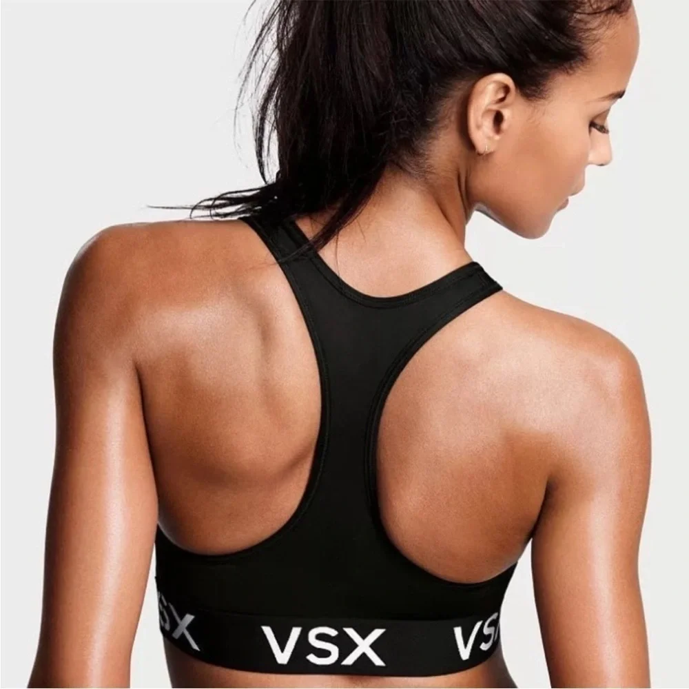 Victoria’s Secret Black Rock the Runway Sports Bra